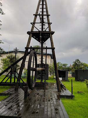 Museum oil fields in Galicia