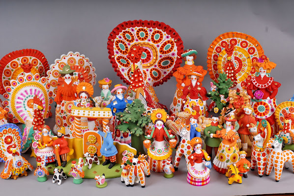 Soyuz Khudozhnikov Rossii - Narodnyy Khudozhestvennyy Promysel "Dymkovskaya Igrushka"